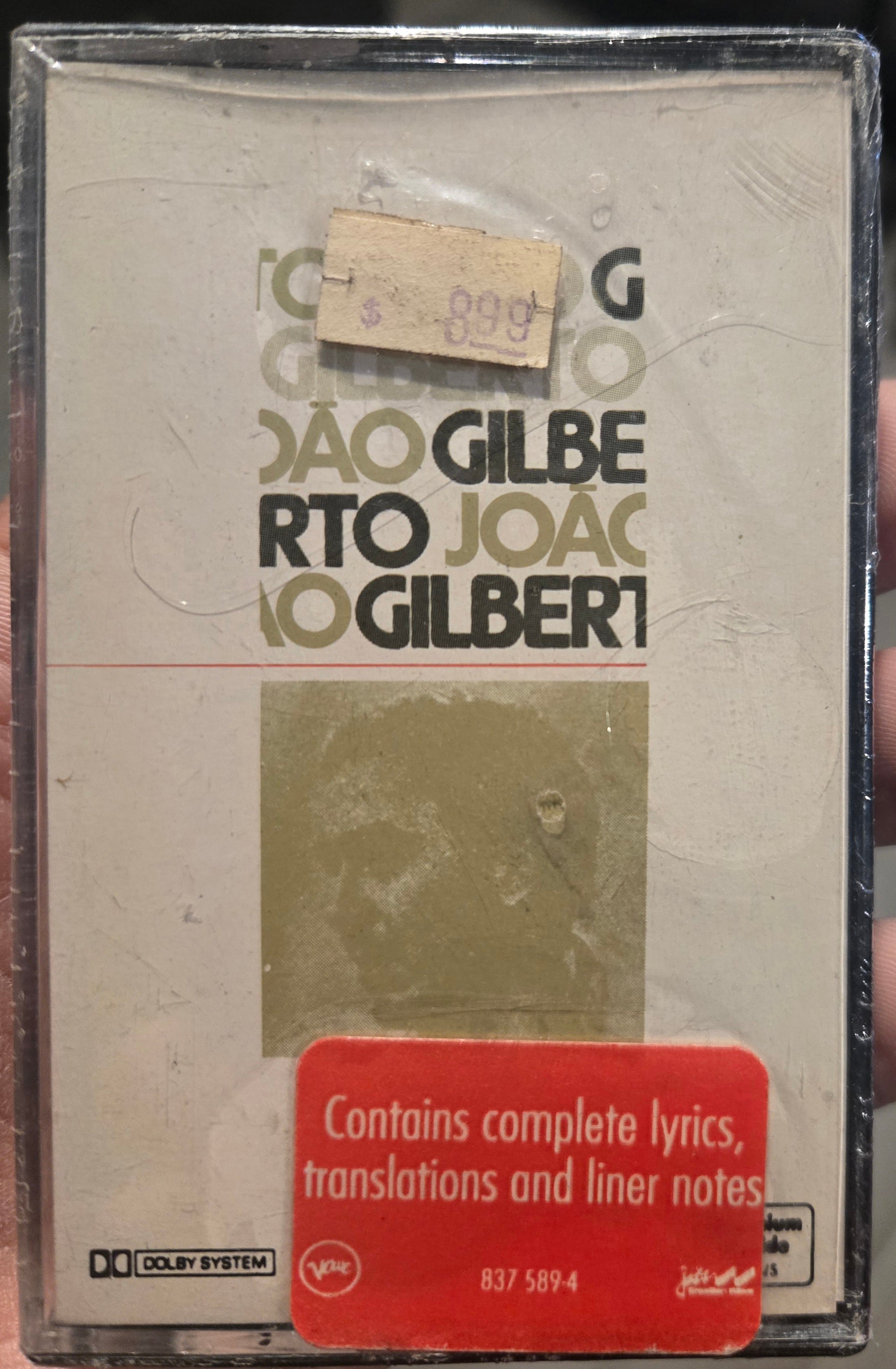 João Gilberto "João Gilberto"-Cassette Tapes-UnDigable Digs