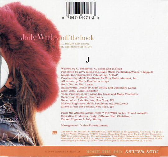 Jody Watley "Off The Hook" (CD Single)-CDs-UnDigable Digs