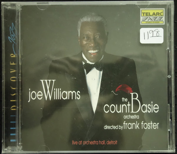 Joe Williams With The Count Basie Orchestra Directed By Frank Foster "Live At Orchestra Hall, Detroit" (CD)-CDs-UnDigable Digs