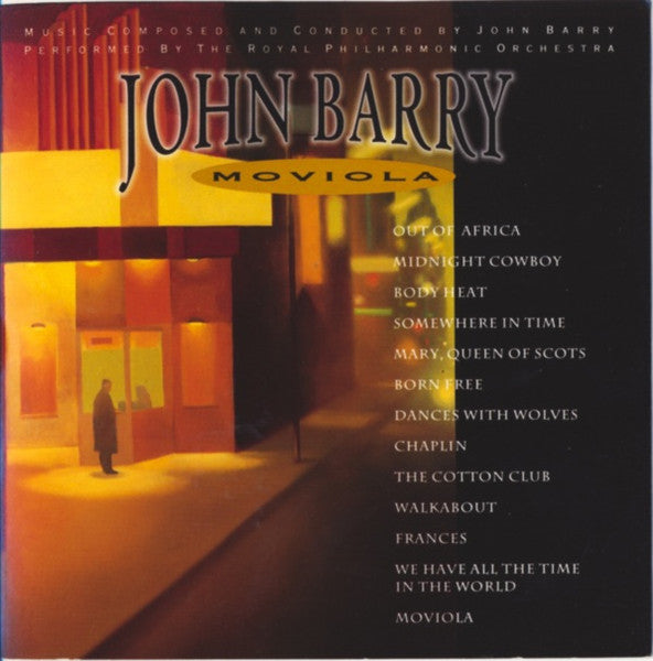 John Barry, The Royal Philharmonic Orchestra "Moviola" (LongBox CD)-LongBox CDs, CDs-UnDigable Digs