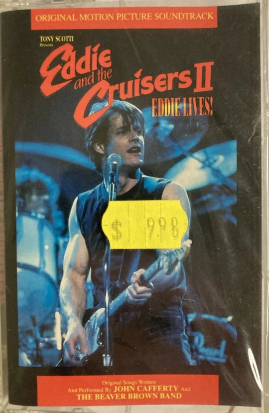 John Cafferty And The Beaver Brown Band "Eddie And The Cruisers II: Eddie Lives! (Original Motion Picture Soundtrack)"-Cassette Tapes-UnDigable Digs