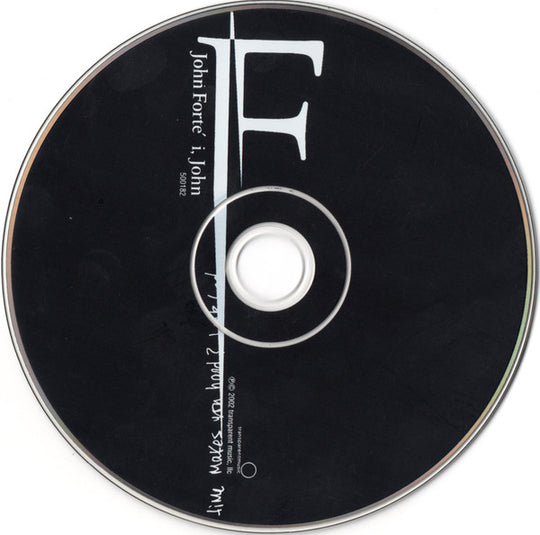 John Forté "I, John" (CD)-CDs-UnDigable Digs