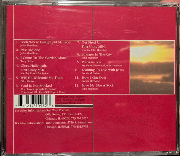 John Hamilton And The Gospel Clarinets "Look Where He Brought Me From" (CD)-CDs-UnDigable Digs