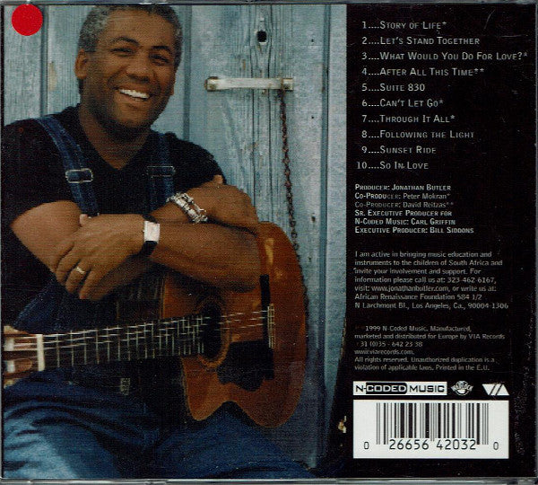 Jonathan Butler "Story Of Life" (CD)-CDs-UnDigable Digs