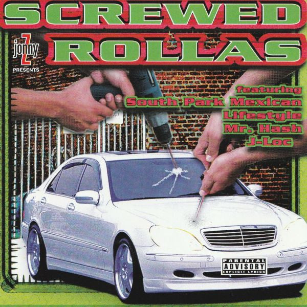 Jonny Z Presents: Screwed Rollas (CD)-CDs-UnDigable Digs