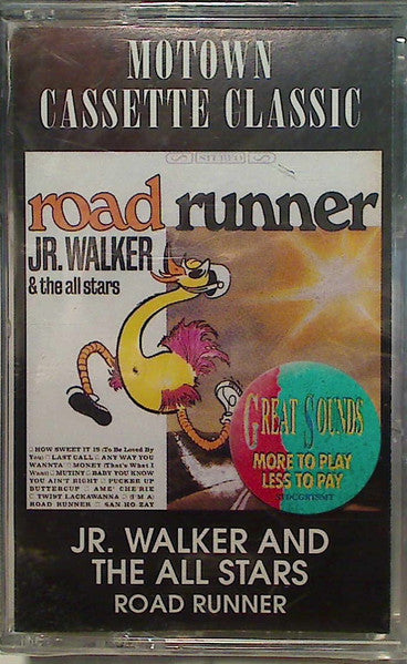 Jr. Walker And The All Stars "Road Runner"-Cassette Tapes-UnDigable Digs