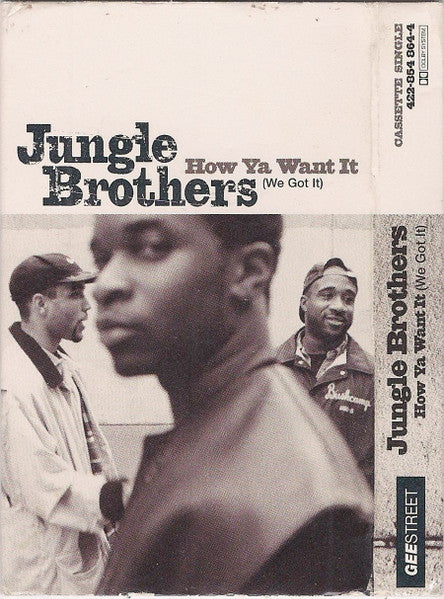 Jungle Brothers "How Ya Want It (We Got It)" (Single)-Cassette Tapes-UnDigable Digs