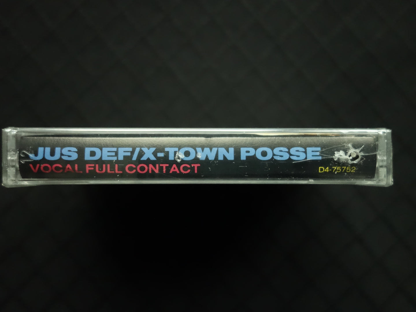 Jus Def / X-Town Posse, The Original X "Vocal Full Contact"-Cassette Tapes-UnDigable Digs