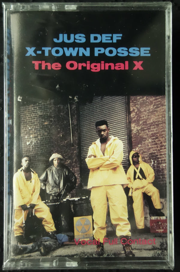 Jus Def / X-Town Posse, The Original X "Vocal Full Contact"-Cassette Tapes-UnDigable Digs