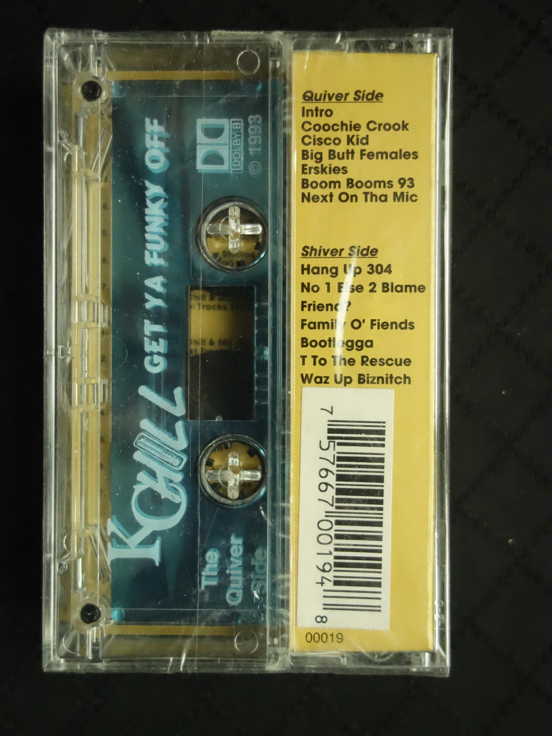 K Chill "Get Ya Funky Off"-Cassette Tapes-UnDigable Digs