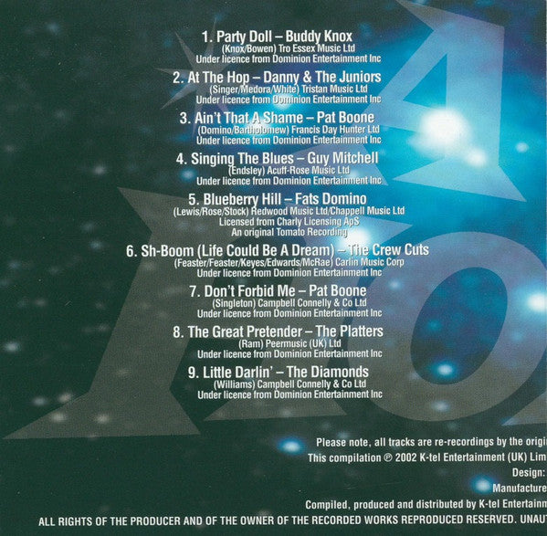 K-Tel Presents: At The Hop (2xCD)-CDs-UnDigable Digs