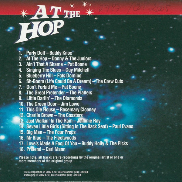 K-Tel Presents: At The Hop (2xCD)-CDs-UnDigable Digs