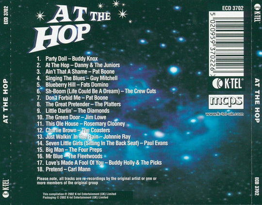K-Tel Presents: At The Hop (2xCD)-CDs-UnDigable Digs