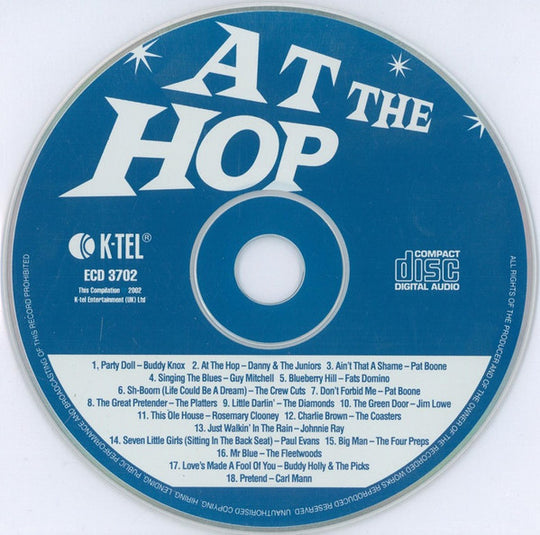 K-Tel Presents: At The Hop (2xCD)-CDs-UnDigable Digs