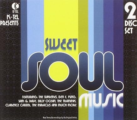 K-Tel Presents: Sweet Soul Music (2 Disc Set)-CDs-UnDigable Digs