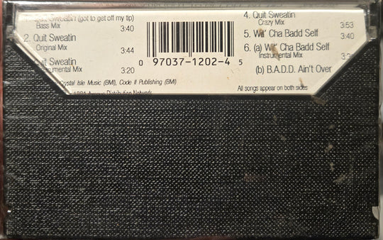 KMSM Featuring Kidd Money "Quit Sweatin" (Maxi-Single)-Cassette Tapes-UnDigable Digs