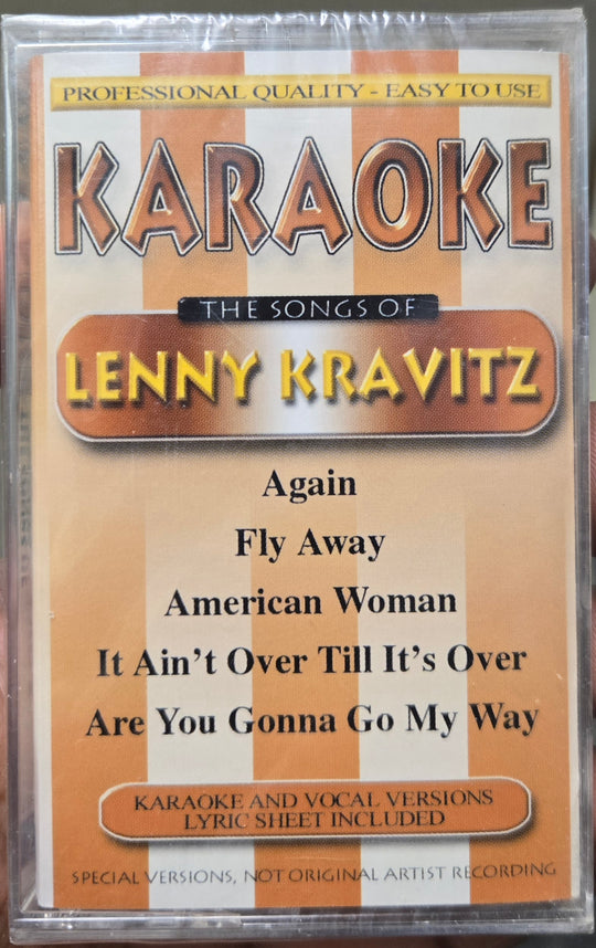 Karaoke: The Songs Of Lenny Kravitz-Cassette Tapes-UnDigable Digs