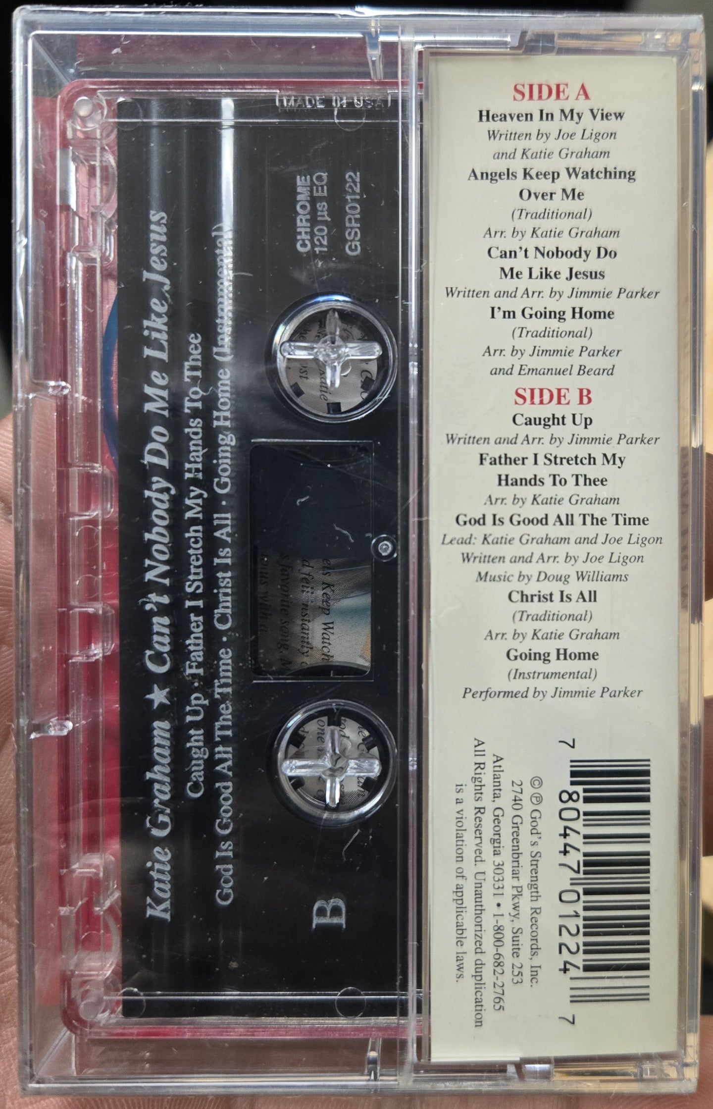 Katie Graham "Can't Nobody Do Me Like Jesus"-Cassette Tapes-UnDigable Digs