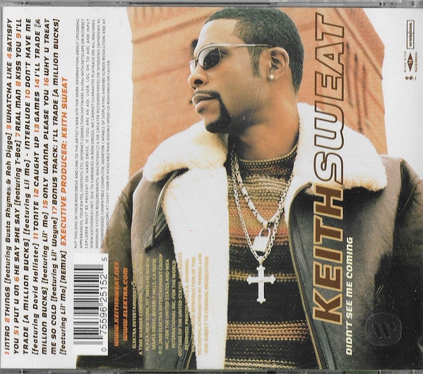 Keith Sweat "Didn't See Me Coming" (CD)-CDs-UnDigable Digs