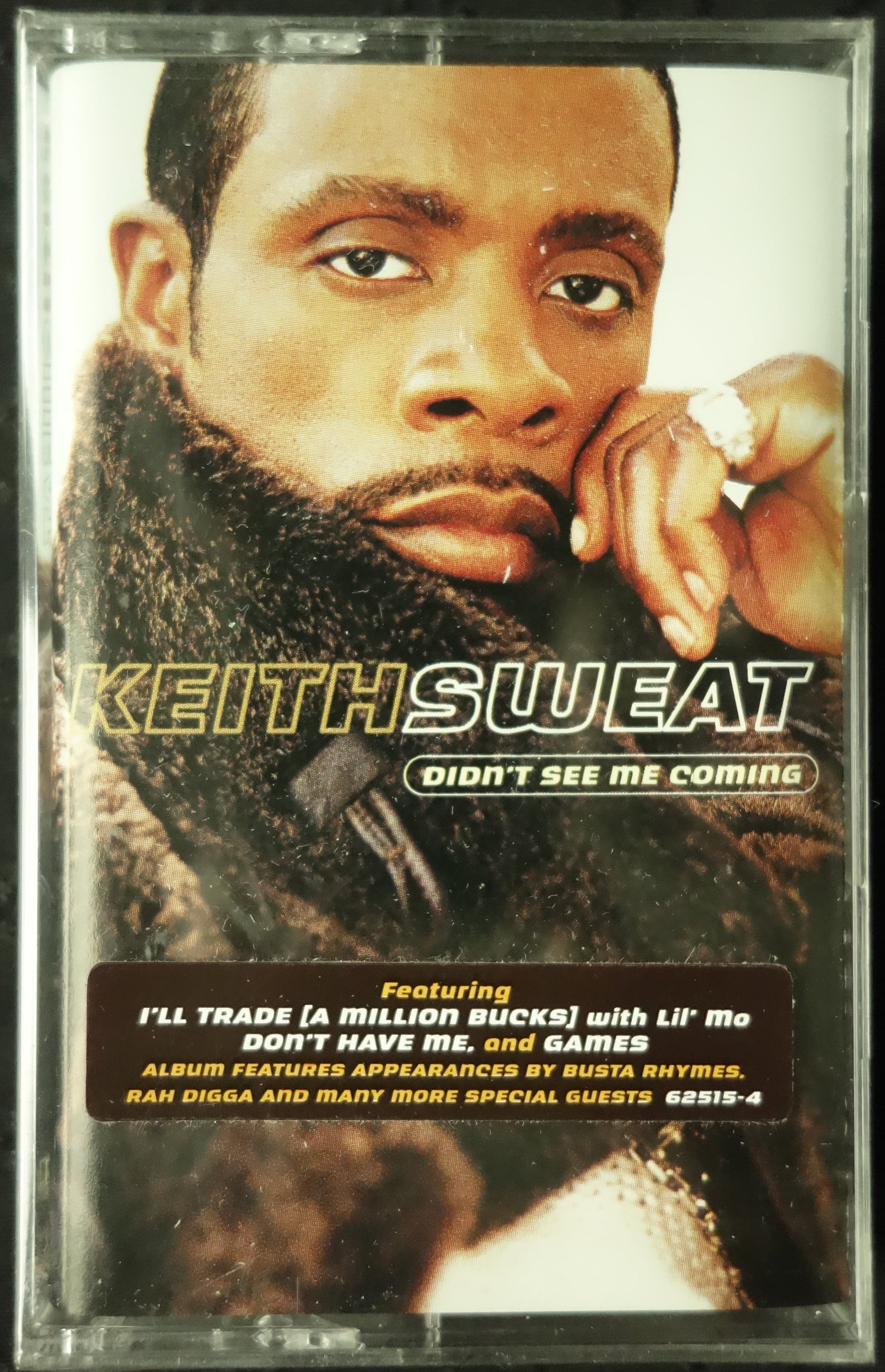 Keith Sweat "Didn't See Me Coming"-Cassette Tapes-UnDigable Digs
