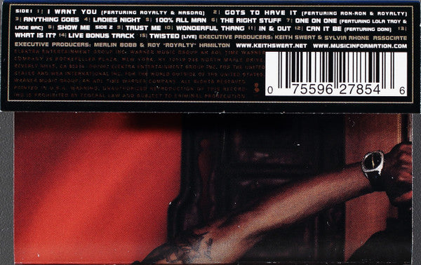 Keith Sweat "Rebirth"-Cassette Tapes-UnDigable Digs