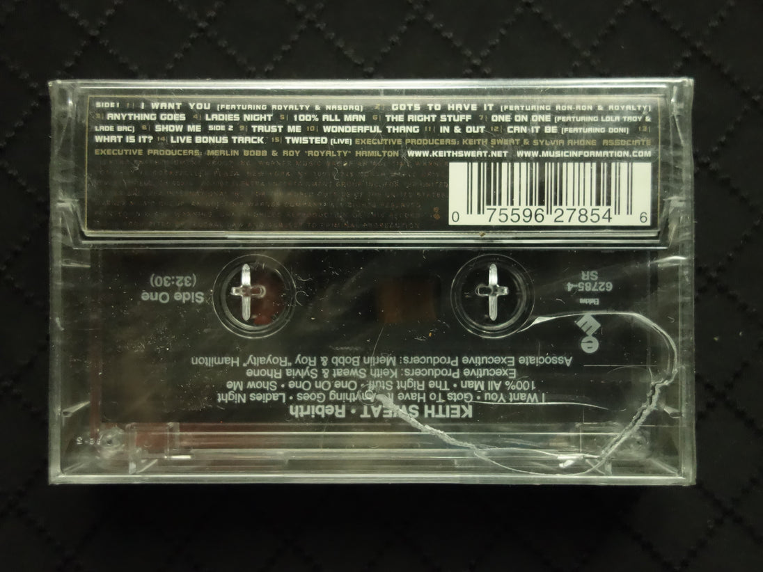 Keith Sweat "Rebirth"-Cassette Tapes-UnDigable Digs