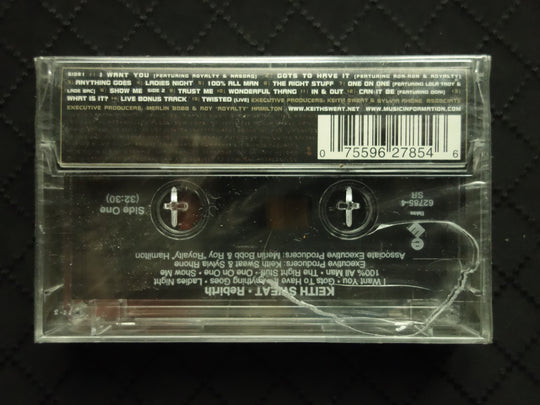 Keith Sweat "Rebirth"-Cassette Tapes-UnDigable Digs