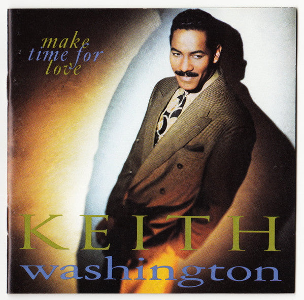 Keith Washington "Make Time For Love" (LongBox CD)-LongBox CDs, CDs-UnDigable Digs
