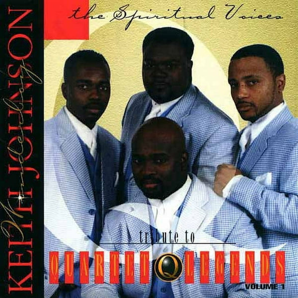 Keith Wonderboy Johnson & Spiritual Voices "Tribute to Quartet Legends" (CD)-CDs-UnDigable Digs