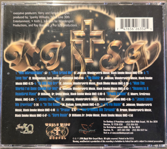 Keith "Wonderboy" Johnson & The Spiritual Voices "Live & Alive" (CD)-CDs-UnDigable Digs