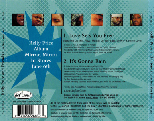 Kelly Price & Friends "Love Sets You Free" (CD Single)-CDs-UnDigable Digs