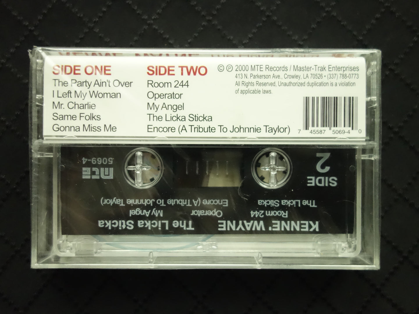 Kenne' Wayne "The Licka Sticka"-Cassette Tapes-UnDigable Digs