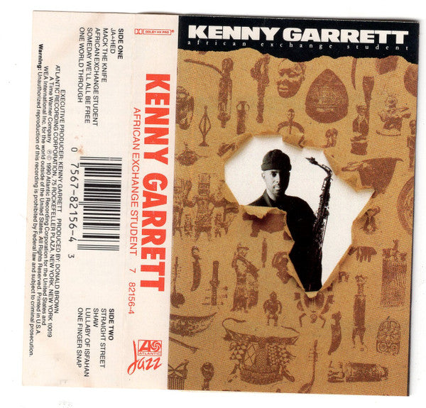 Kenny Garrett "African Exchange Student"-Cassette Tapes-UnDigable Digs