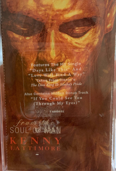 Kenny Lattimore "From The Soul Of Man"-Cassette Tapes-UnDigable Digs