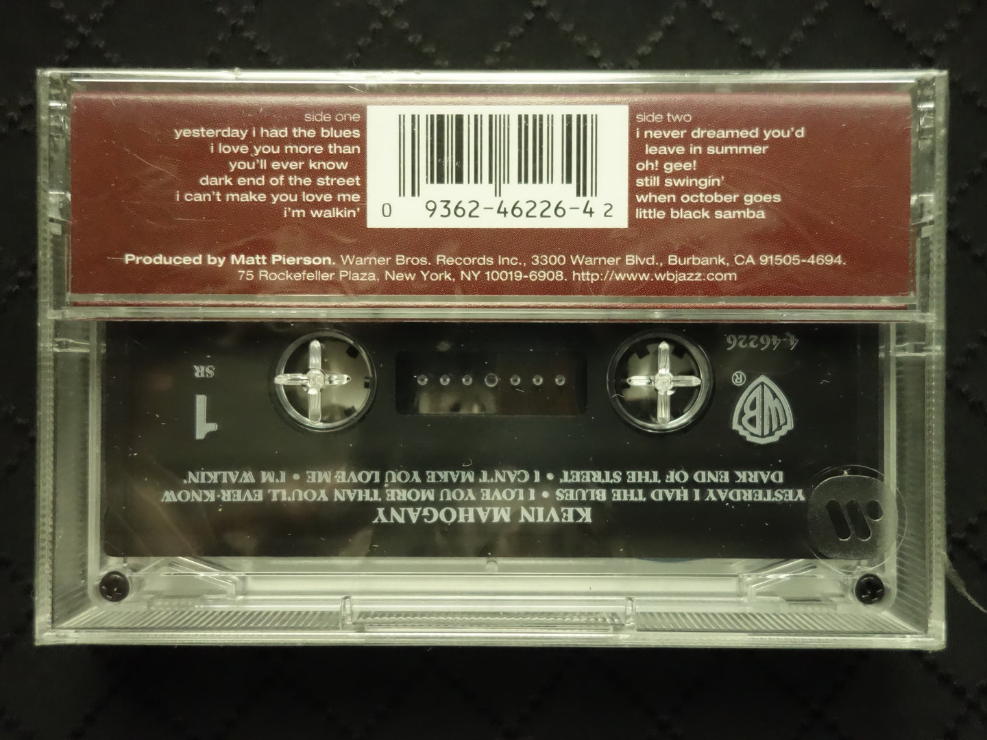 Kevin Mahogany "Kevin Mahogany"-Cassette Tapes-UnDigable Digs