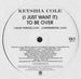Keyshia Cole "(I Just Want It) To Be Over" (12" Single)-Vinyl Records-UnDigable Digs