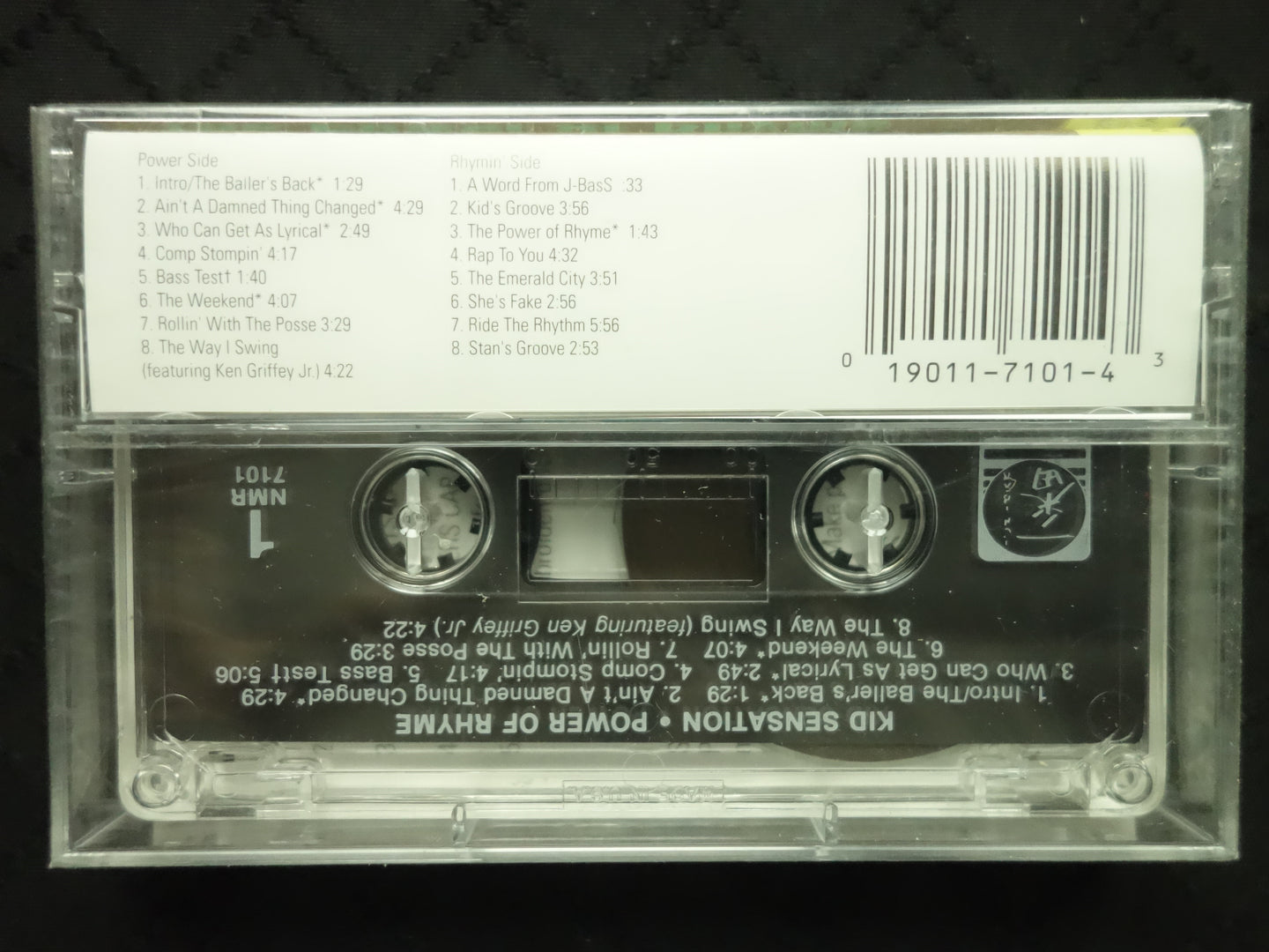 Kid Sensation "The Power Of Rhyme"-Cassette Tapes-UnDigable Digs