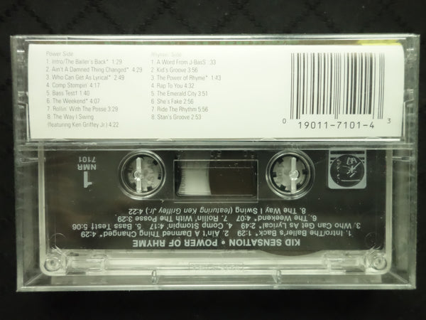 Kid Sensation "The Power Of Rhyme"-Cassette Tapes-UnDigable Digs