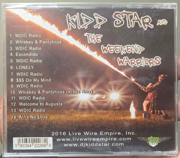 Kidd Star And The Weekend Warriors "Kidd Star And The Weekend Warriors" (CD)-CDs-UnDigable Digs