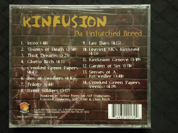 Kinfusion "Da Unhatched Breed" (CD)-CDs-UnDigable Digs