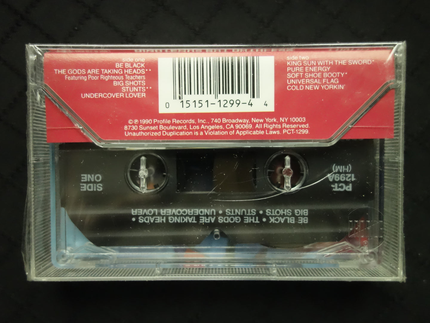 King Sun "Righteous But Ruthless"-Cassette Tapes-UnDigable Digs