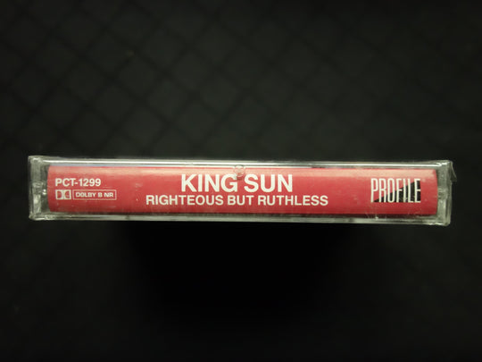 King Sun "Righteous But Ruthless"-Cassette Tapes-UnDigable Digs