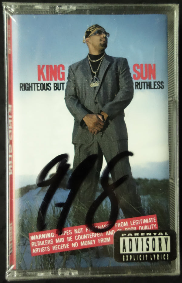 King Sun "Righteous But Ruthless"-Cassette Tapes-UnDigable Digs