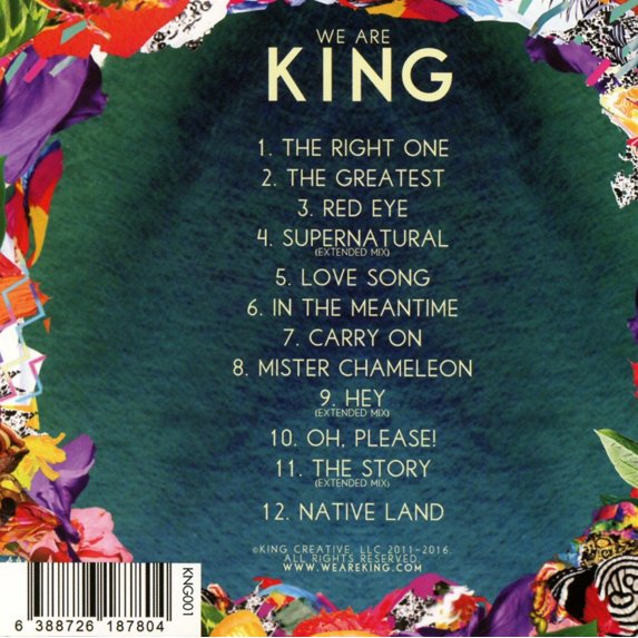 King "We Are King" (CD)-CDs-UnDigable Digs