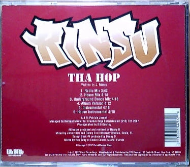 Kinsu "Tha Hop" (CD Maxi-Single)-CDs-UnDigable Digs