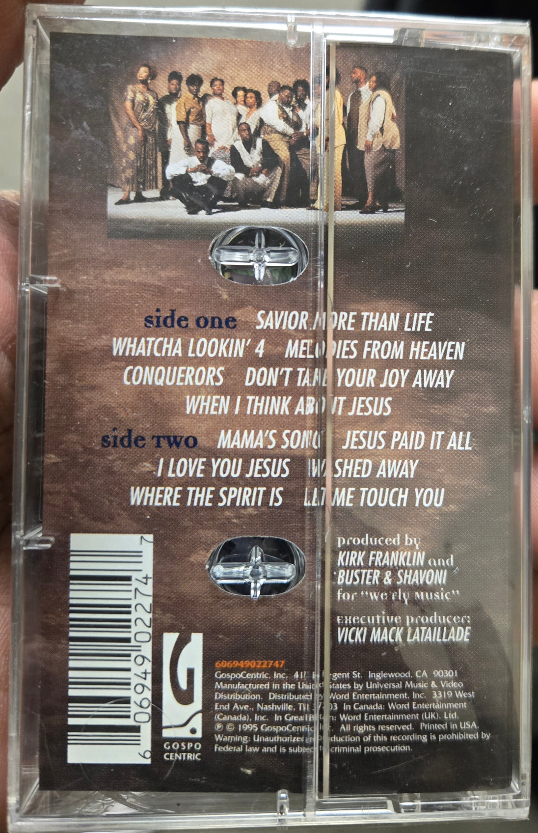 Kirk Franklin & The Family "Whatcha Lookin' 4"-Cassette Tapes-UnDigable Digs