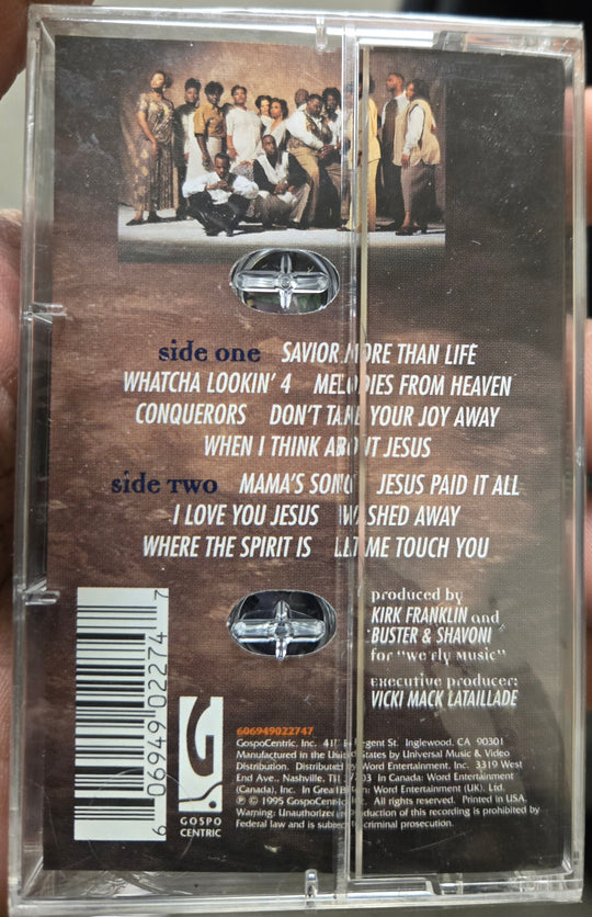 Kirk Franklin & The Family "Whatcha Lookin' 4"-Cassette Tapes-UnDigable Digs