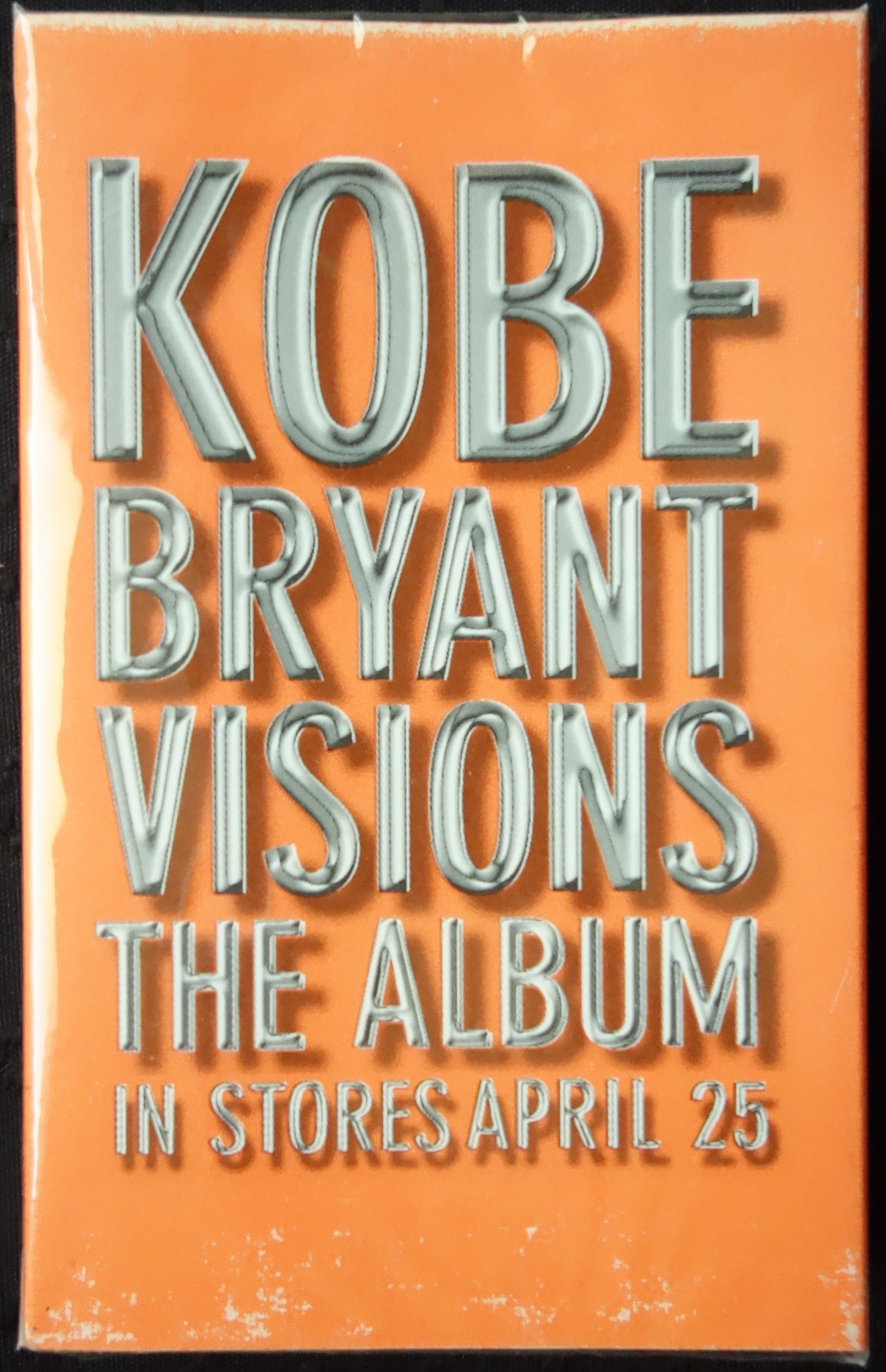 Kobe Bryant "Visions (The Album)" (Snippets)-Cassette Tapes-UnDigable Digs
