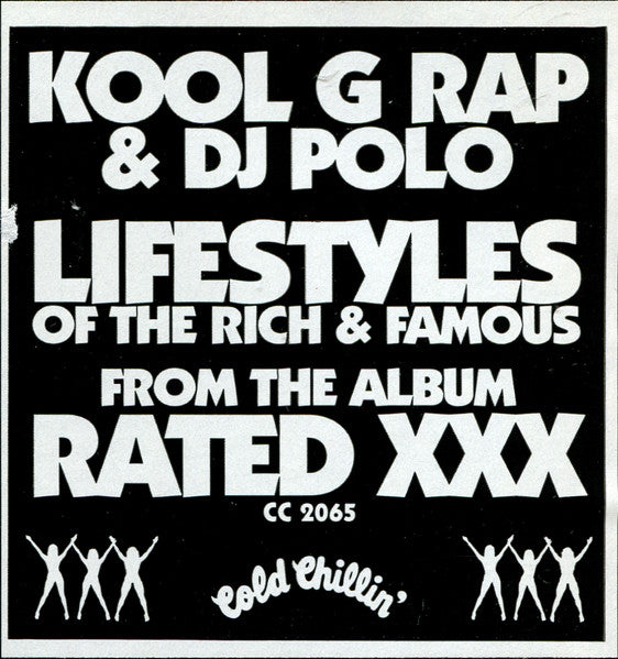 Kool G Rap & DJ Polo "Lifestyles Of The Rich & Famous" (12" Single)-Vinyl Records-UnDigable Digs
