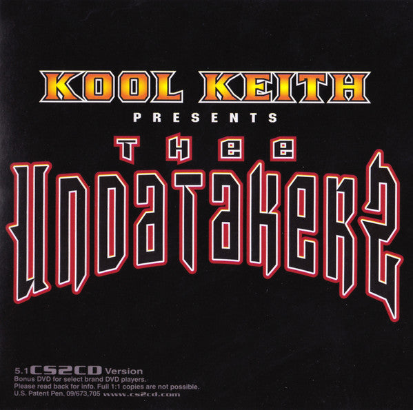 Kool Keith Presents: Thee Undatakerz "Party In Tha Morgue!" (CD)-CDs-UnDigable Digs
